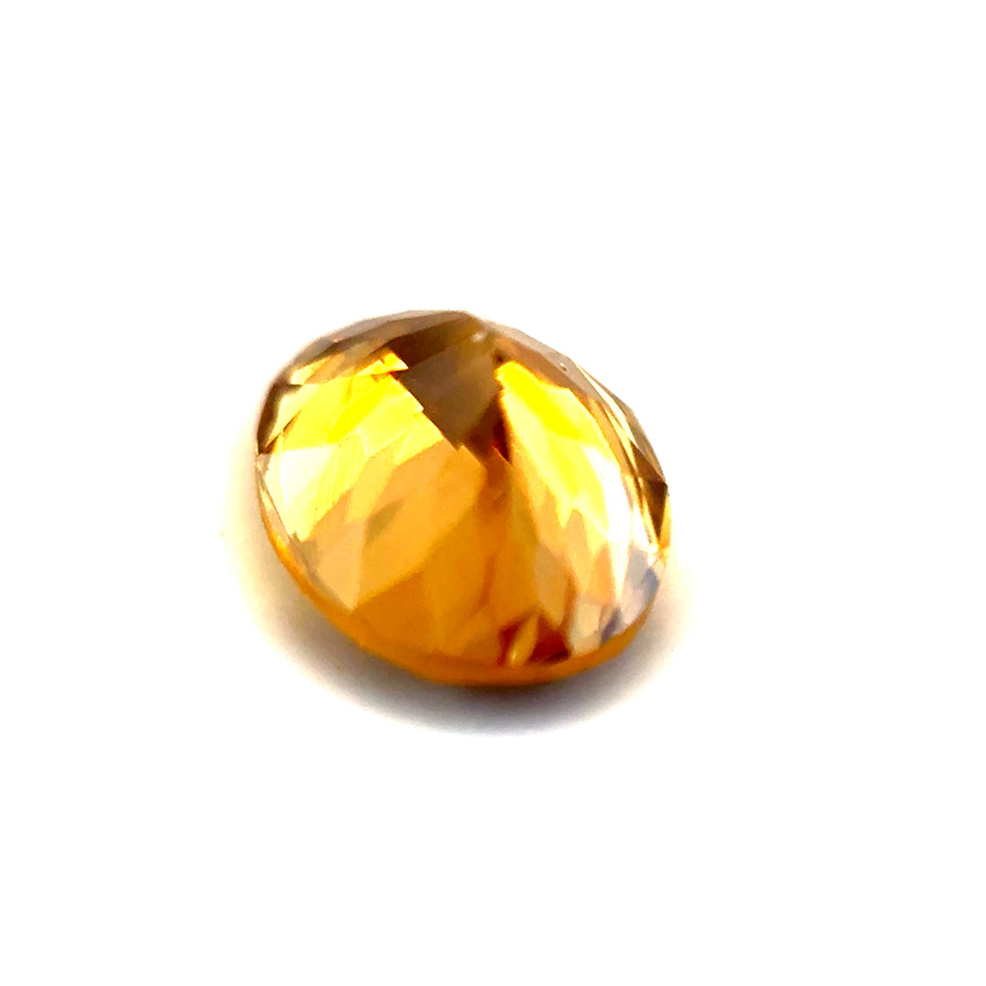 2.07 ct Oval Brownish-Yellow Zircon