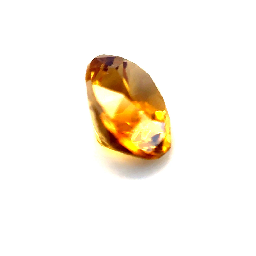 2.07 ct Oval Brownish-Yellow Zircon