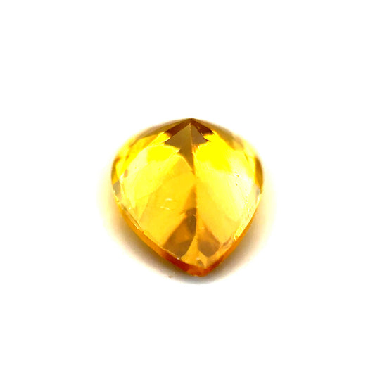 1.60 ct Pear Shaped Brownish-Yellow Zircon