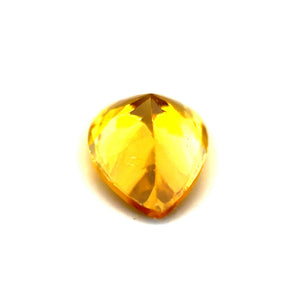 1.60 ct Pear Shaped Brownish-Yellow Zircon