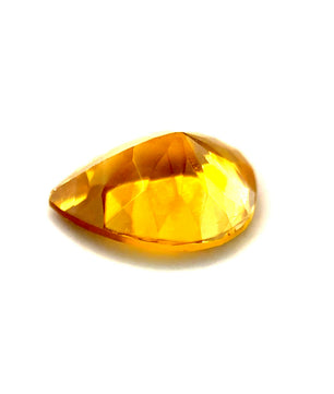 1.60 ct Pear Shaped Brownish-Yellow Zircon