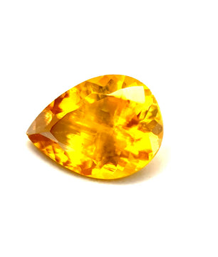 1.60 ct Pear Shaped Brownish-Yellow Zircon