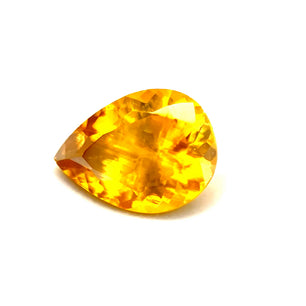 1.60 ct Pear Shaped Brownish-Yellow Zircon