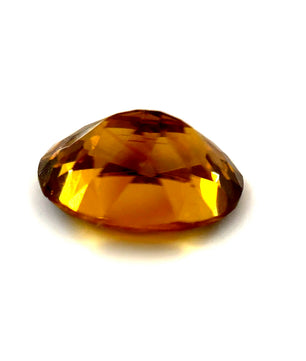 3.70 ct Oval Brownish-Yellow Zircon