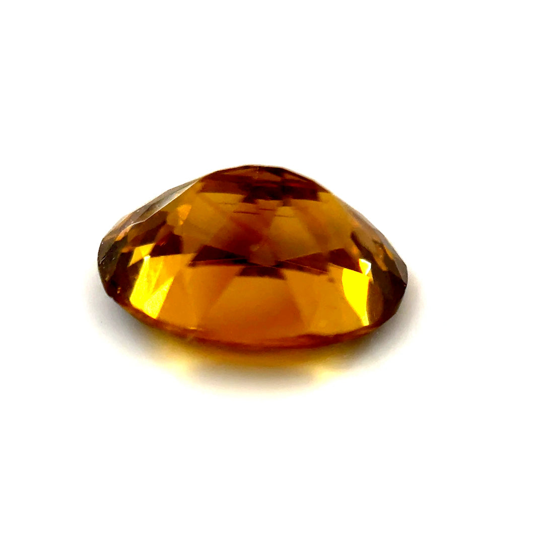 3.70 ct Oval Brownish-Yellow Zircon