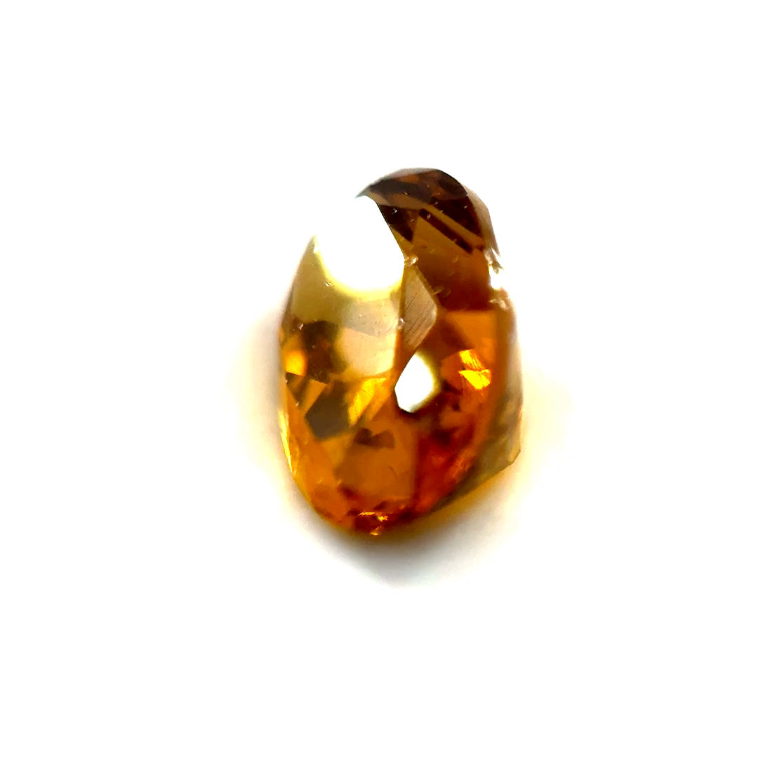 3.70 ct Oval Brownish-Yellow Zircon