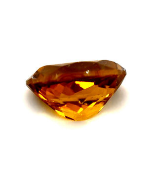 3.70 ct Oval Brownish-Yellow Zircon