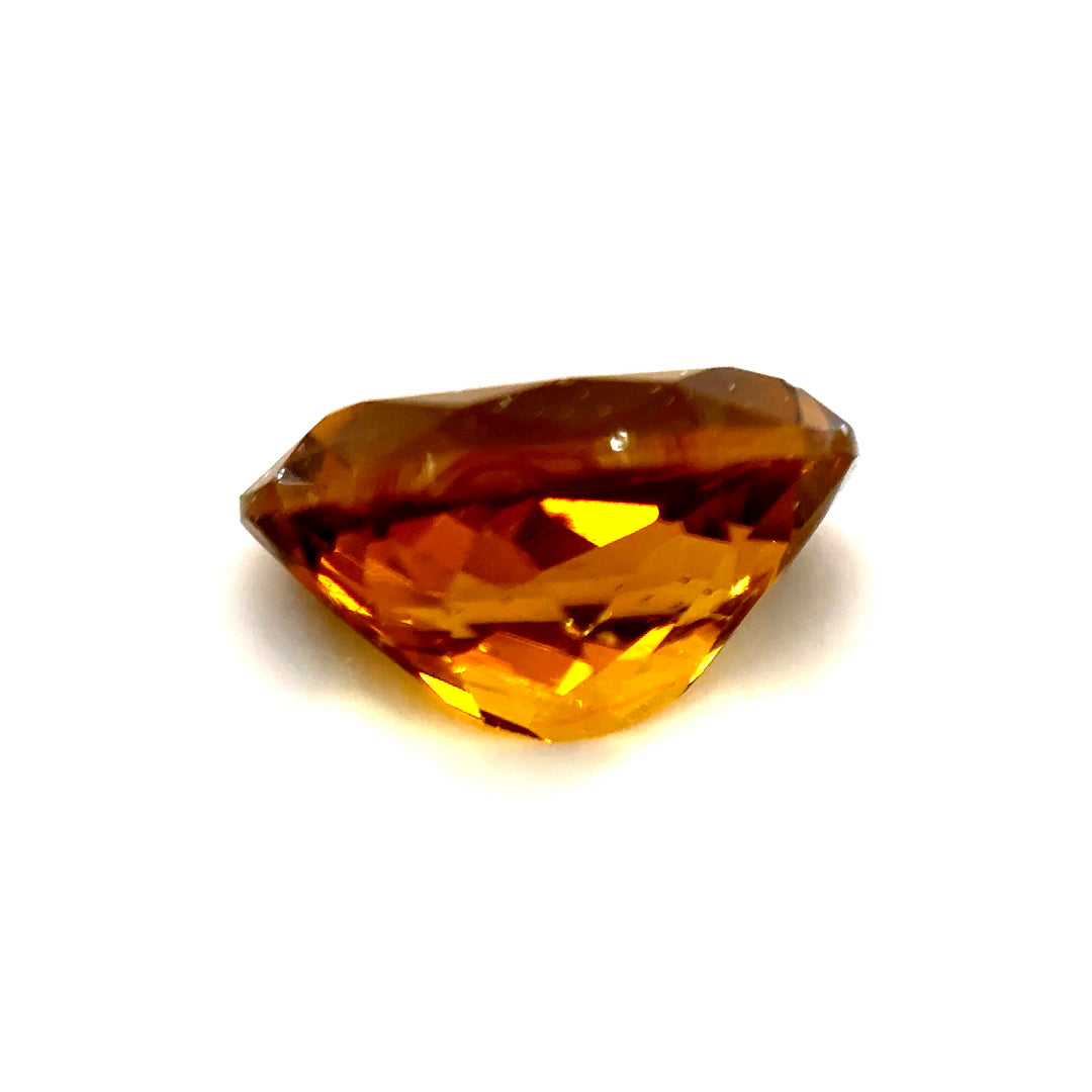 3.70 ct Oval Brownish-Yellow Zircon
