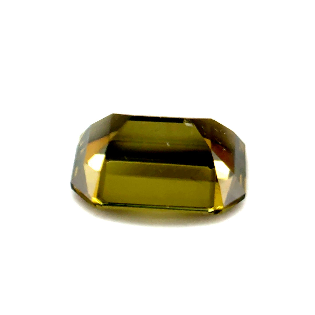 2.28 ct Octagonal Green Zircon