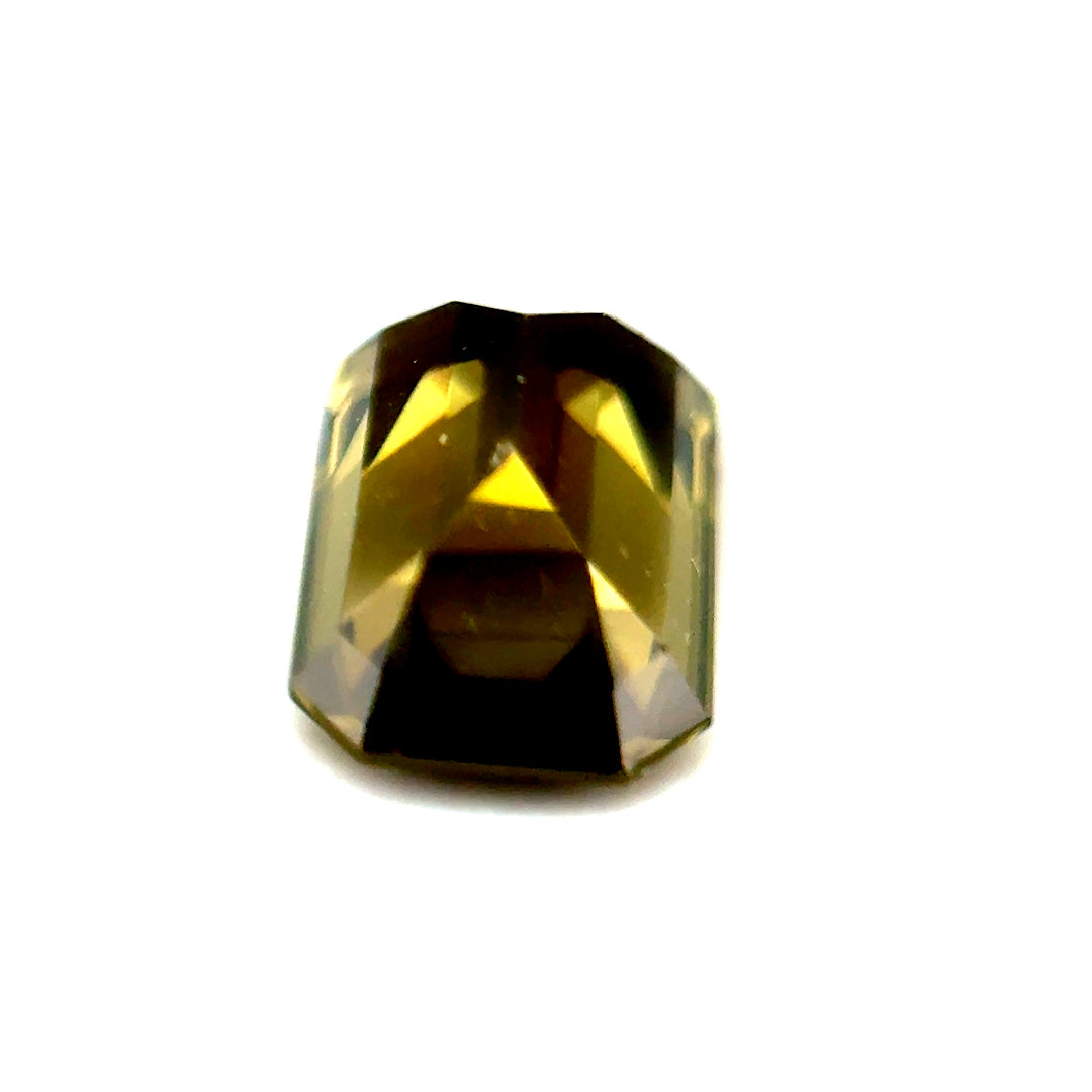2.28 ct Octagonal Green Zircon