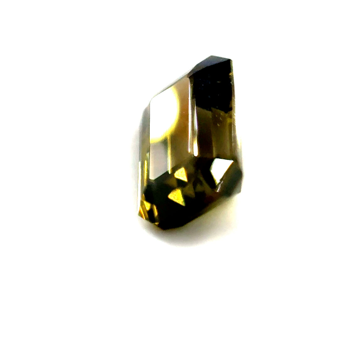2.28 ct Octagonal Green Zircon