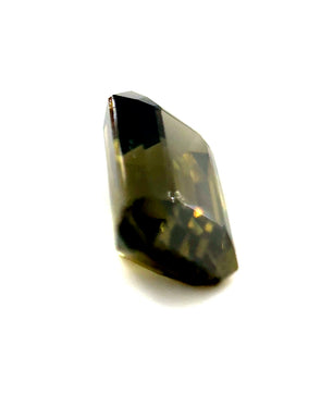 2.28 ct Octagonal Green Zircon