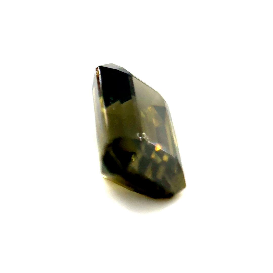 2.28 ct Octagonal Green Zircon