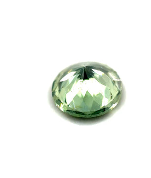1.14 ct Round Yellowish-Green Zircon
