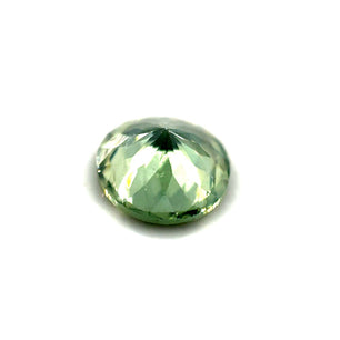 1.14 ct Round Yellowish-Green Zircon
