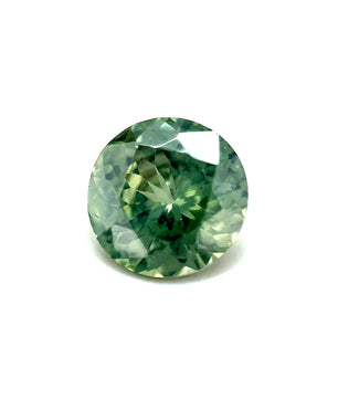 1.14 ct Round Yellowish-Green Zircon