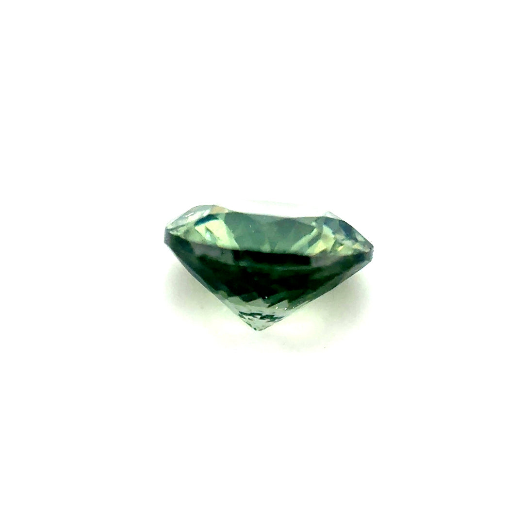 1.14 ct Round Yellowish-Green Zircon