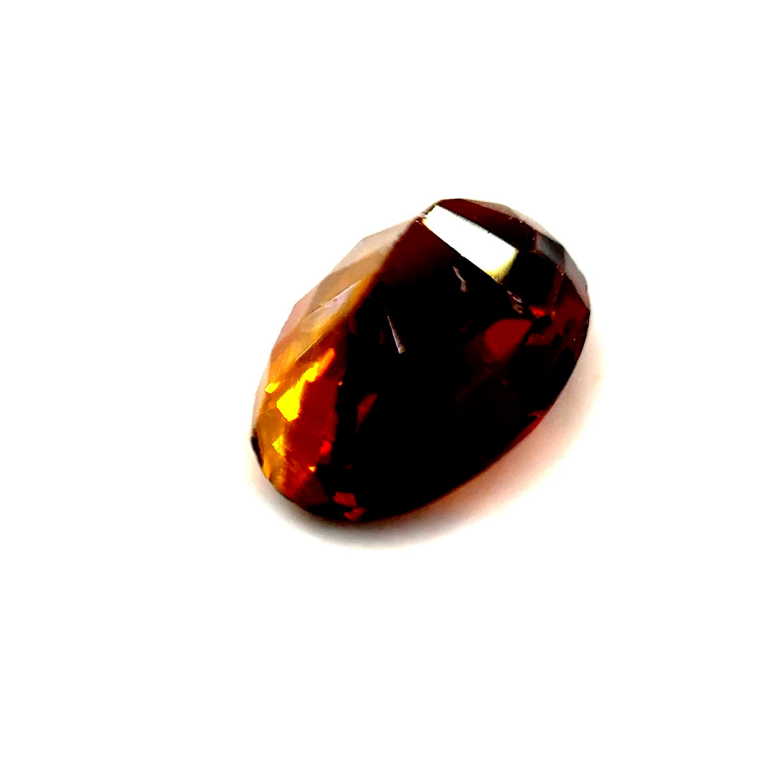 1.61ct Oval Greenish-Brown Tourmaline