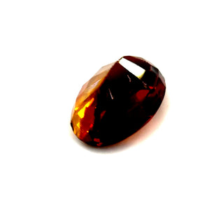 1.61ct Oval Greenish-Brown Tourmaline