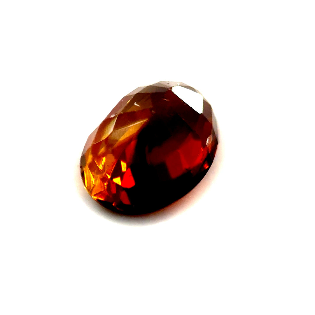1.61ct Oval Greenish-Brown Tourmaline
