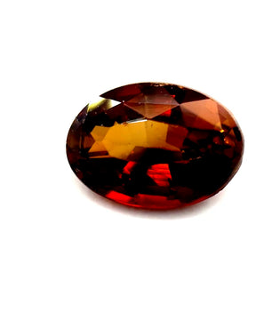 1.61ct Oval Greenish-Brown Tourmaline