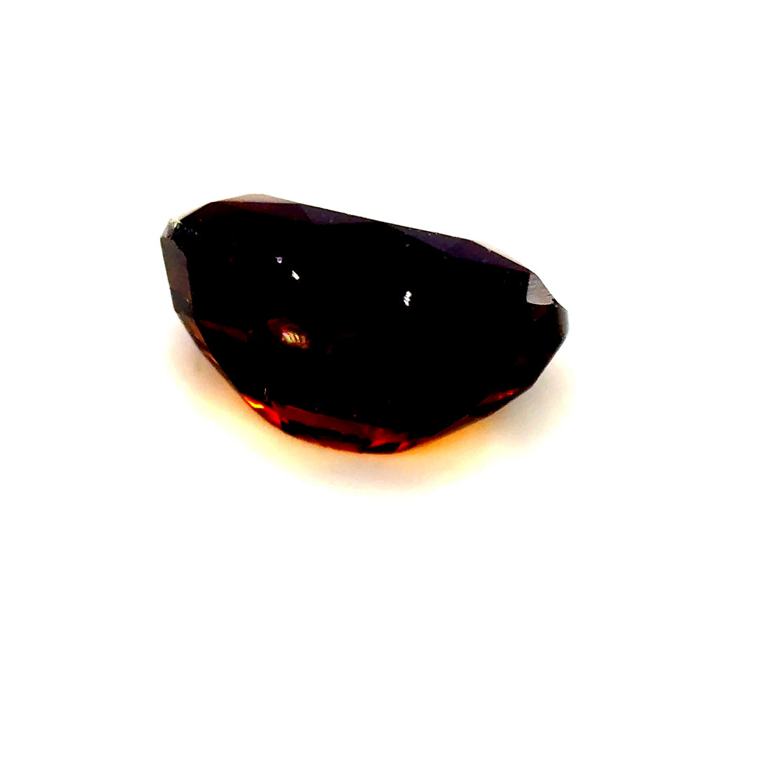 1.61ct Oval Greenish-Brown Tourmaline