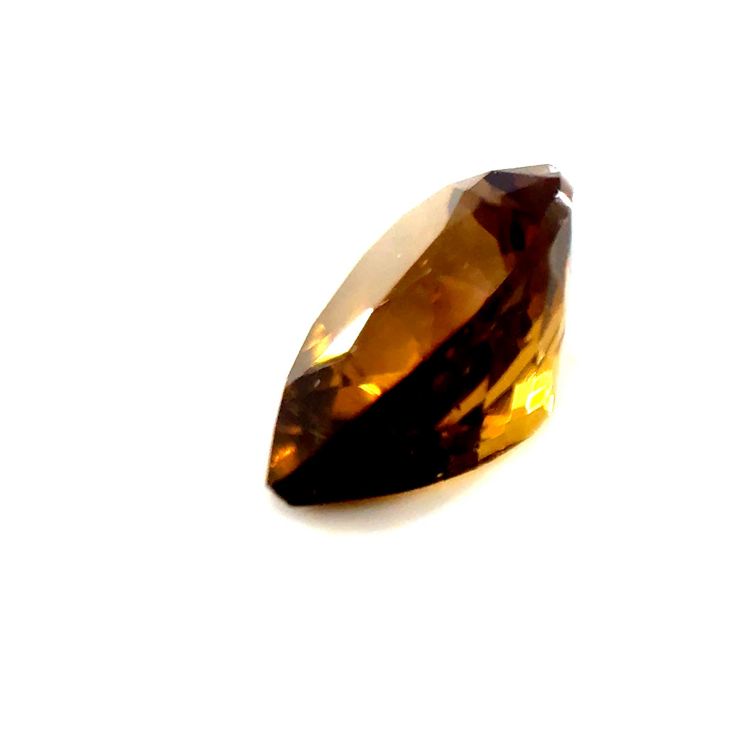 2.49 ct Pear Shaped Brownish-Yellow Zircon