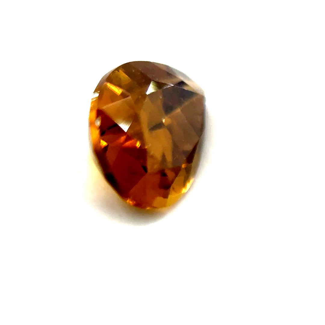 2.49 ct Pear Shaped Brownish-Yellow Zircon