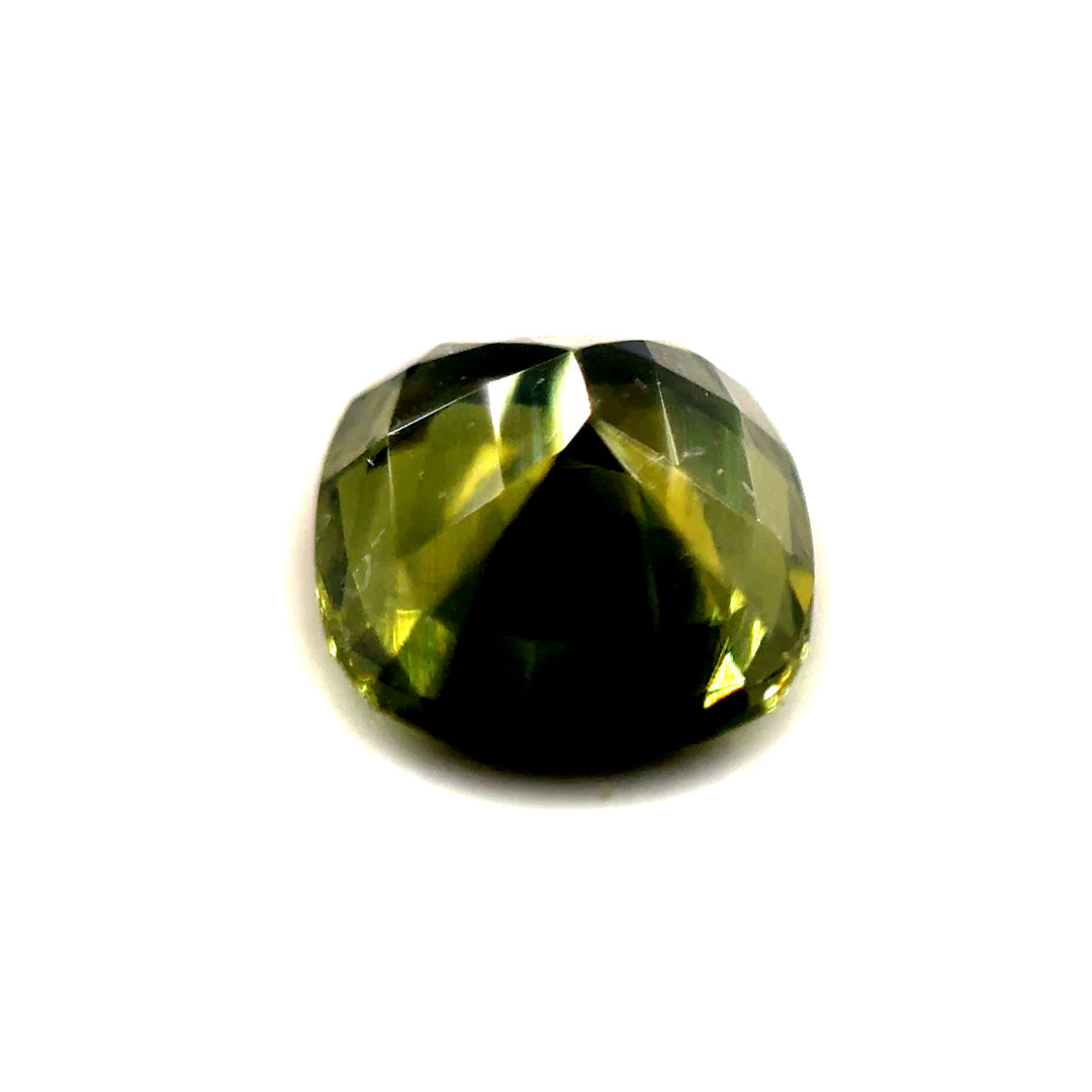 2.25 ct Cusion Green Zircon