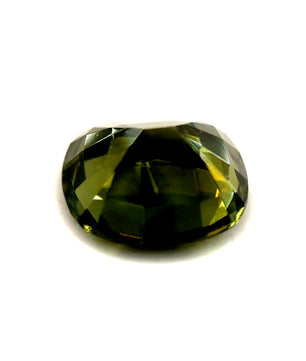 2.25 ct Cusion Green Zircon