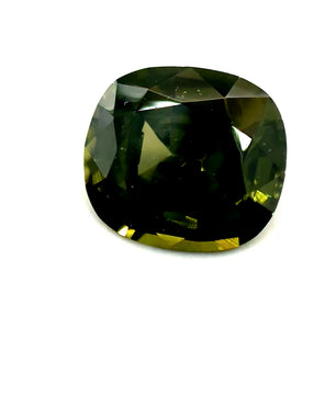 2.25 ct Cusion Green Zircon