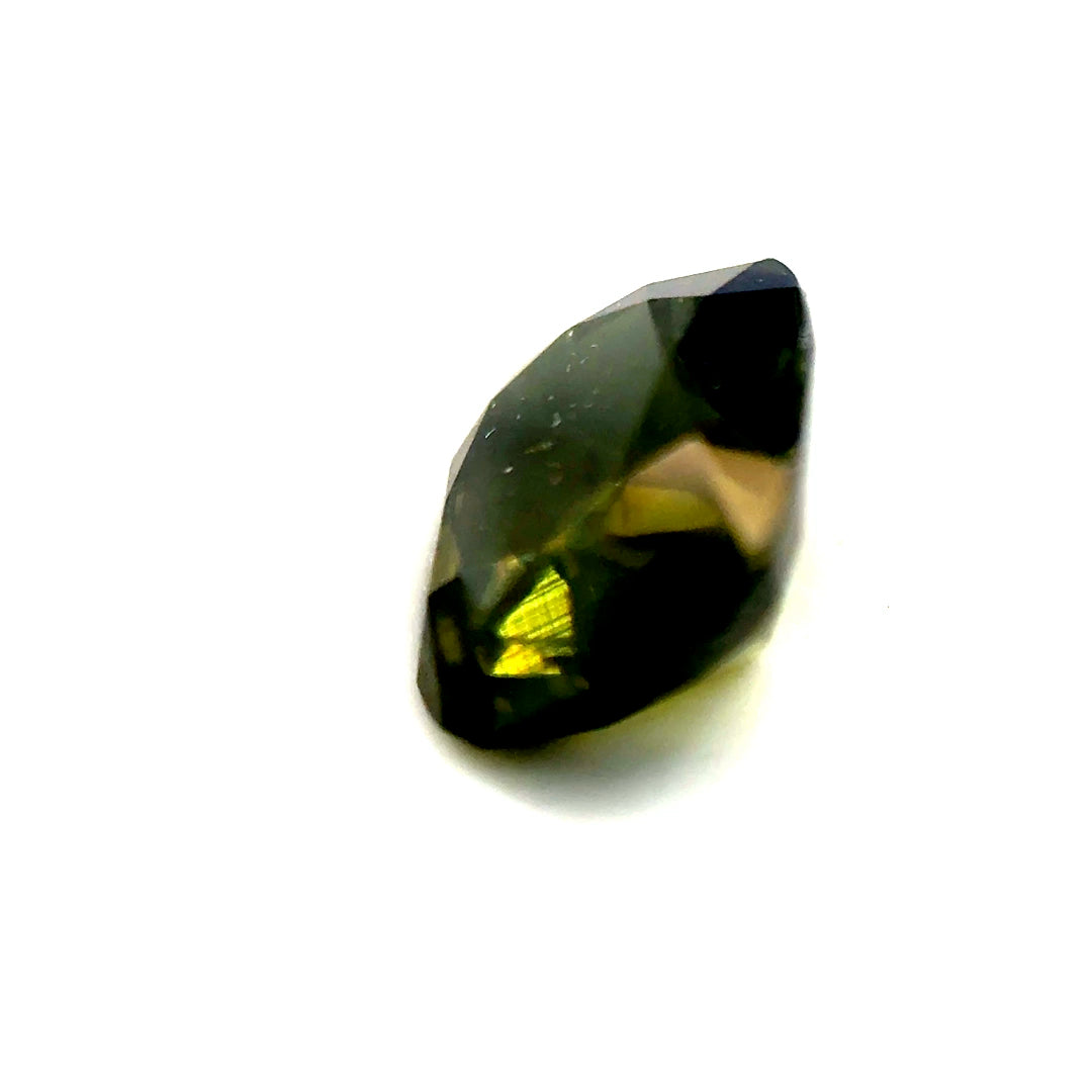 2.25 ct Cusion Green Zircon