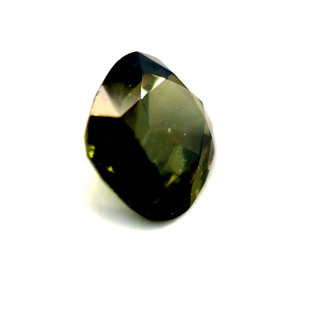 2.25 ct Cusion Green Zircon