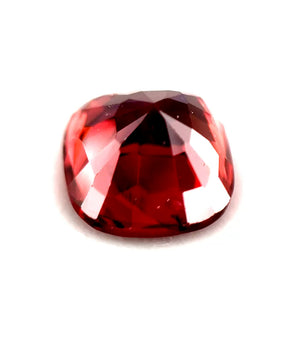 3.00 ct Rectangular Purplish-Orange Pink Zircon