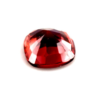 3.00 ct Rectangular Purplish-Orange Pink Zircon