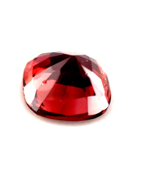 3.00 ct Rectangular Purplish-Orange Pink Zircon