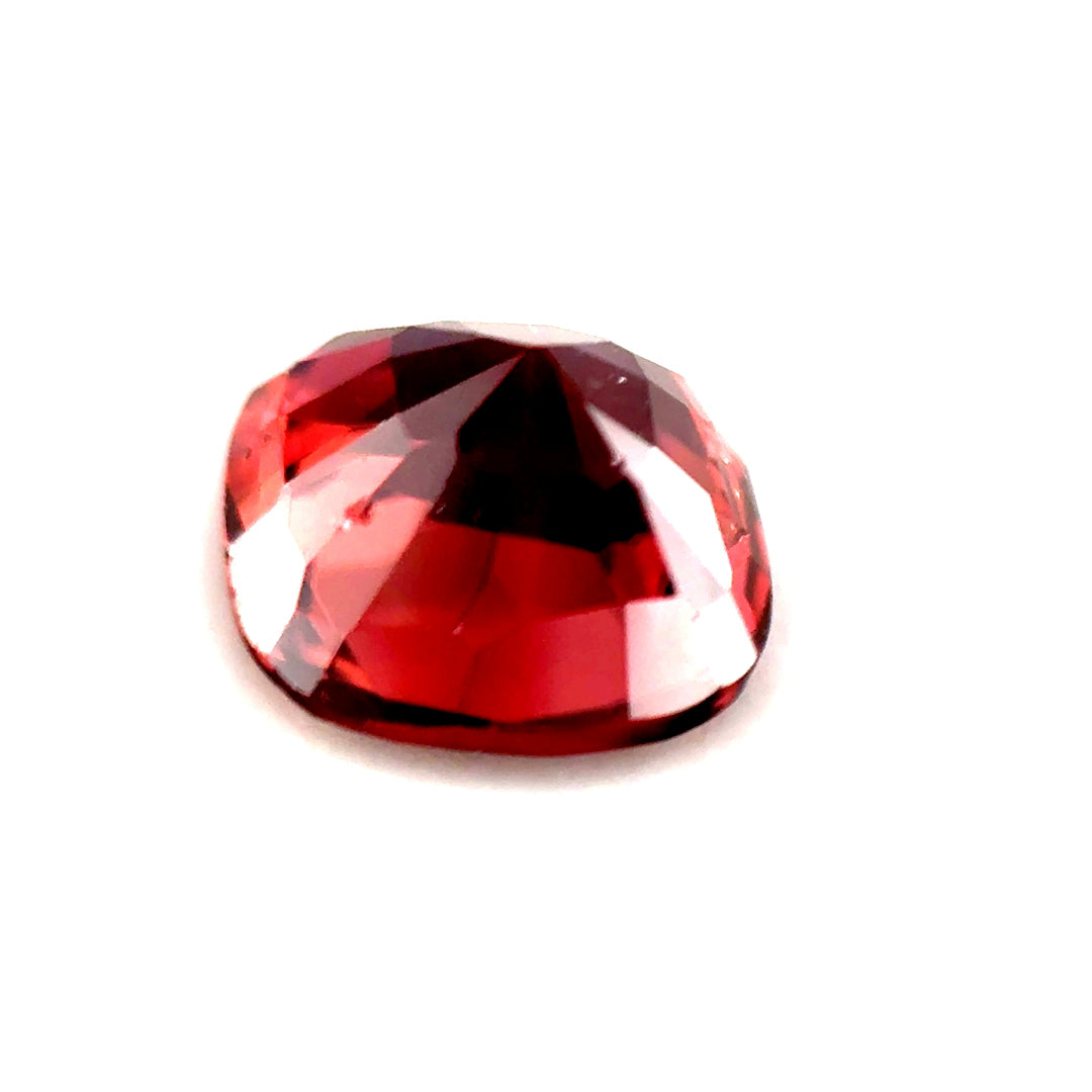 3.00 ct Rectangular Purplish-Orange Pink Zircon
