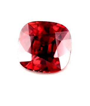 3.00 ct Rectangular Purplish-Orange Pink Zircon