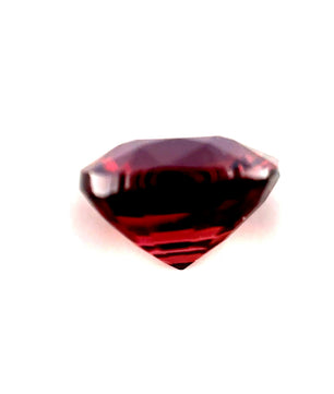3.00 ct Rectangular Purplish-Orange Pink Zircon