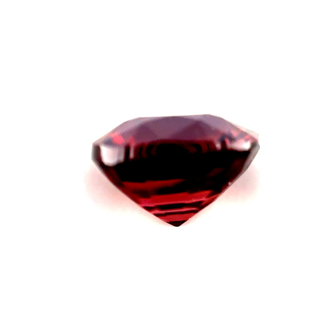 3.00 ct Rectangular Purplish-Orange Pink Zircon