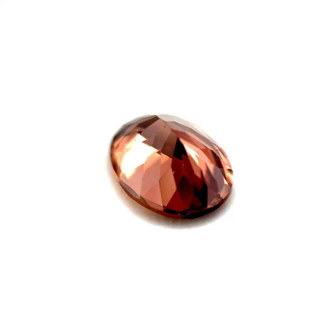 1.23 ct Oval Brown Zircon