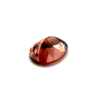 1.23 ct Oval Brown Zircon