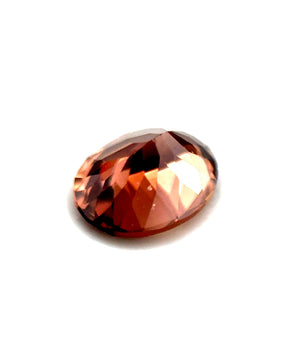 1.23 ct Oval Brown Zircon