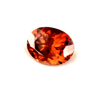 1.23 ct Oval Brown Zircon