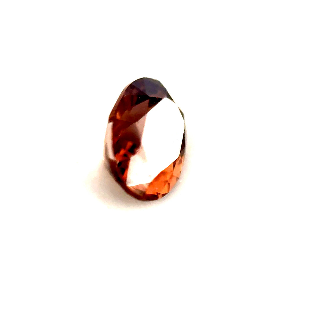 1.23 ct Oval Brown Zircon