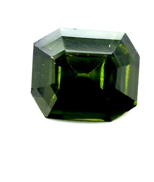 2.67 ct Octagonal Green Zircon