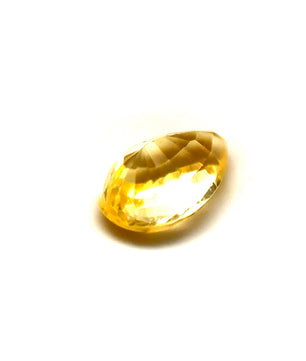 0.81ct Pear Shaped Vivid Yellow Sapphire