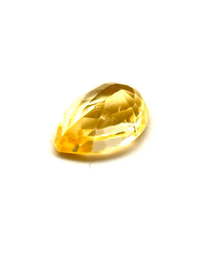 0.81ct Pear Shaped Vivid Yellow Sapphire