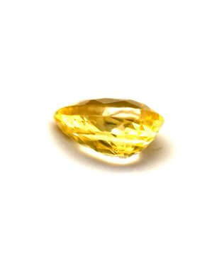 0.81ct Pear Shaped Vivid Yellow Sapphire