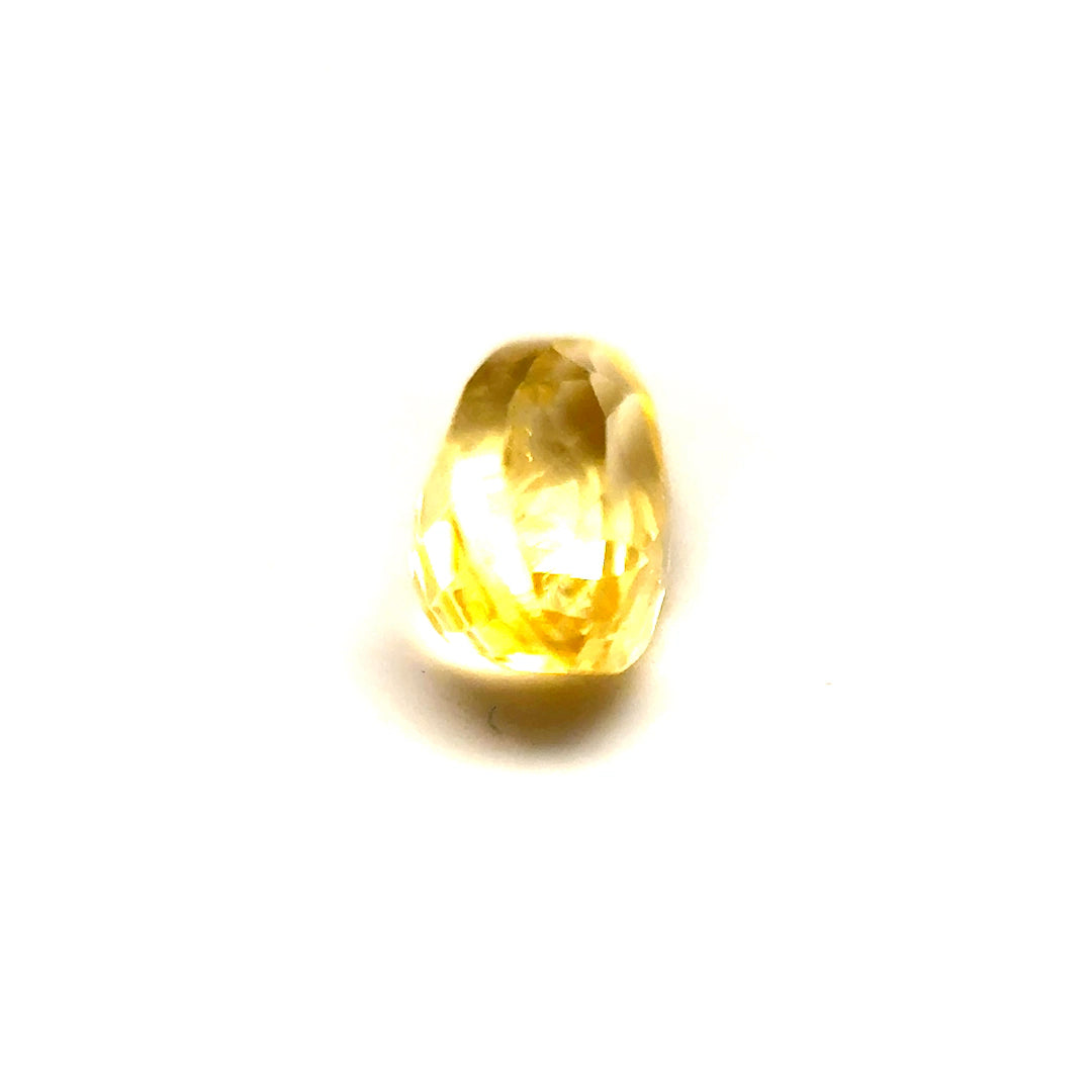 0.81ct Pear Shaped Vivid Yellow Sapphire